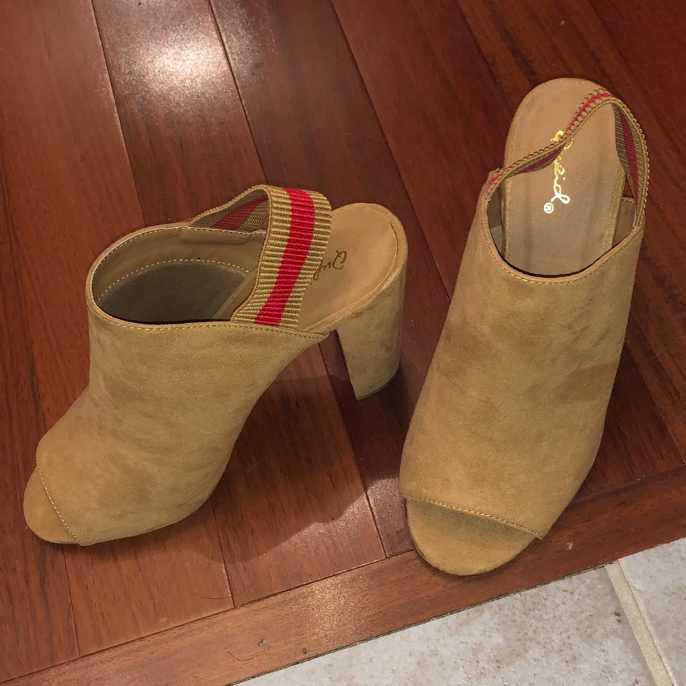 Brown heels